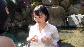 [BANK-065] - HD JAV - Creampie Open Air Hot Spring, Sunken Nipples Fully Erect! Slutty H Cup Carnivorous Bitch Who Loves Hard Dick!