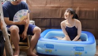 [HUNTB-269] - JAV Pornhub - Innocent Step-niece Plays Around In The Plastic Pool With Her School Swimsuit On, Her Nipples And Ass Poking Out To Give Me A Full Hard-on! Cooling Off In The Plastic Pool As A Last Resort When The Air Conditioner Breaks In The Heat Of The Summer, After That...