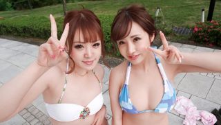 [HEZ-089] - JAV Online - Picking Up Immediately Saddle! !2 Fresh Swimsuit Female College Students Caught In The Pool And Gonzo Holiday