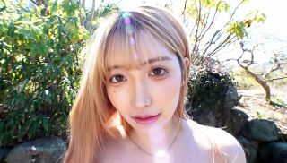 [BANK-132] - Porn JAV - BANK-132 Creampie Open-air Hot Spring Cute Face I Cup Obedient Moody Perverted Blonde Girl