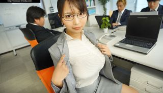 [EBWH-138] - JAV XNXX - EBWH-138 I&#8217;m A Plain Office Lady With Glasses But Would You Be Excited If I Was A Big-breasted Perverted Slutty Girl Haruka Lili