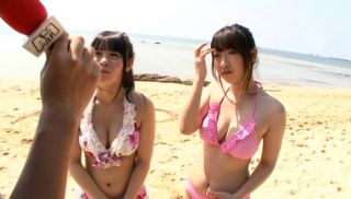 [ATOM-104] - Japanese JAV - Expensive prize I be correct!Ba mistake lewd punishment game at the beach!○ × amateur de Midsummer