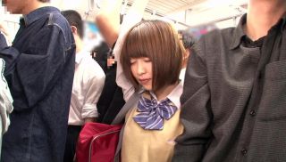 [HUNT-707] - JAV Video - Morning Rush Famous S Line With Ultra-sensitive Daughter Molester Get Wet Just Crowded Train Gropin