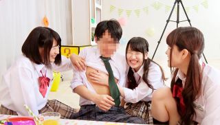 [DVDMS-161] - Porn JAV - Super Yariman Girls School Student And Virgin Boy&#39;s Student Gang Combo Brush Grateful Scramble!