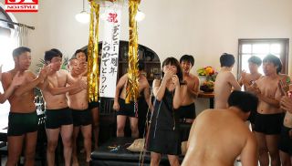 [SSNI-352] - Japanese JAV - First Anniversary Of Celebration!Bukkake &amp; Shaved &amp; Big Tits Triple Lifting! Creamy Cum Tha