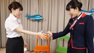[DVDMS-361] - Japanese JAV - Takamine Flower Beautiful Cabin Attendant Only!A Baseball Fist Caught Inside The Airline!If You Win