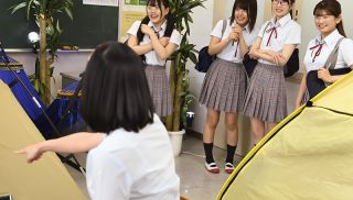 [HUNTB-065] - JAV Video - &quot;What Are You Doing In The Classroom? Camping? Will We Do It Too?&quot; Close Contact With A Narrow Tent Rich SEX! One Man Out Of Five Girls Is My Heart-pounding Youth! Classroom Camp!