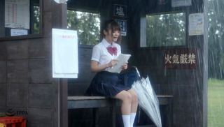 [T28-595] - JAV Full - A Dripping Wet Sch**lgirl Is Taking Shelter From The Rain At A Bus Stop And Subjected To Filthy Acts
