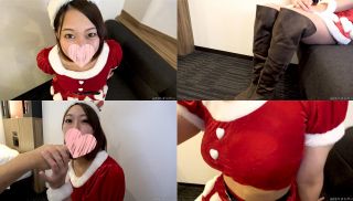 [FC2-PPV-1601994] - JAV XNXX -  Akari-chan 22 years old Creampie Christmas gift at Santakos Meri Kuri gun thrusting